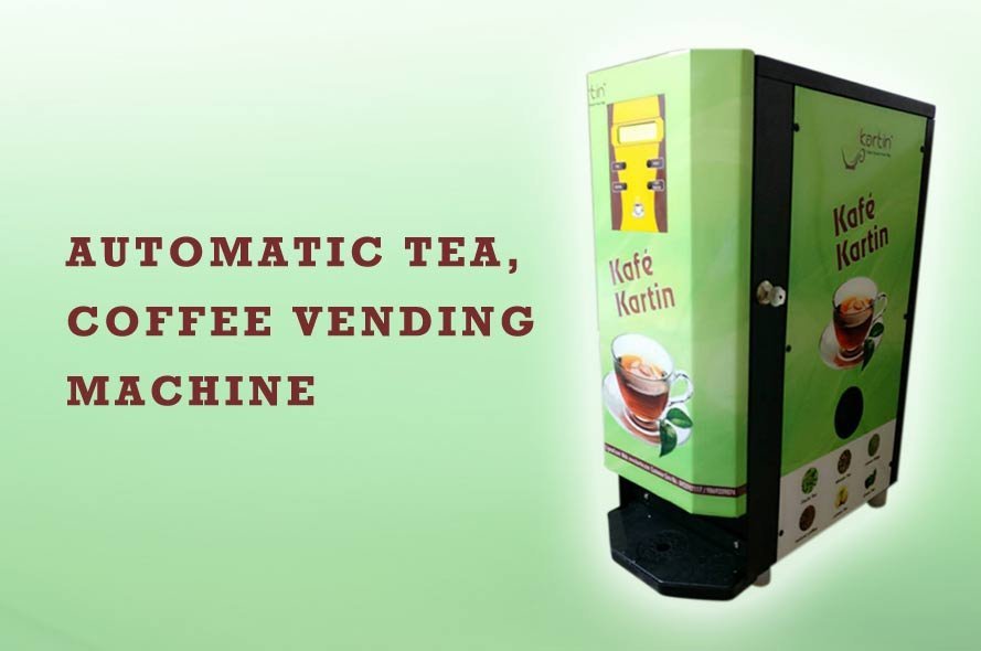 Kartin tea and coffee vending machine